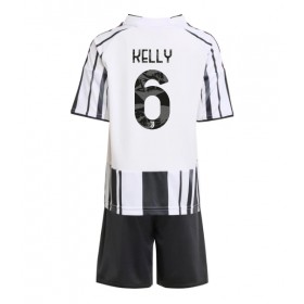 Dětské fotbalový komplet Juventus Lloyd Kelly #6 Domácí košile 2025-26 Krátkým Rukávem